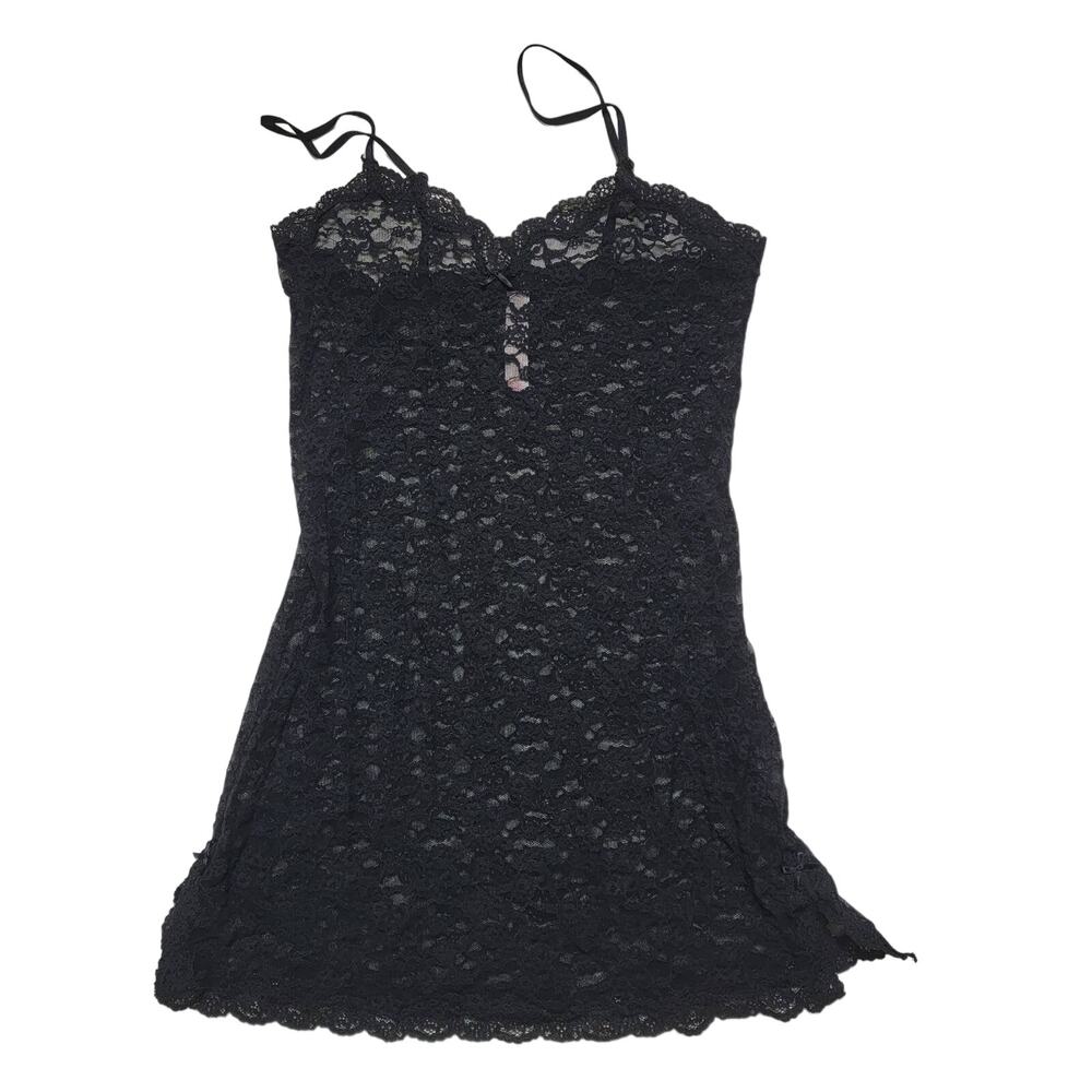 Victoria's Secret Black Lace Lingerie SZ Small